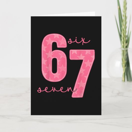 67 Lustiges Meme 1  Karte (Vorderseite)