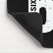 67 Lustiges Meme Sechs Sieben Retro Mousepad (Ecke)