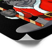 67 Manatee Christmas Six Seven Meme Brainrot Manat Poster (Ecke)