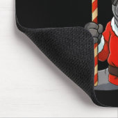 67 Manatee Weihnachten Six Seven Meme Brainrot Man Mousepad (Ecke)