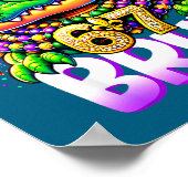 67 Mardi Gras Alligator Mardigator Six Seven Bruh  Poster (Ecke)