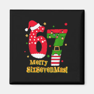 67 Mas Meme Candy Cane Six Seven Kinder Männer Fra Magnet