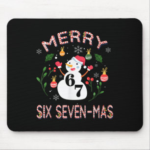 67 Mas Meme Candy Cane Six Seven Kinder Männer Fra Mousepad