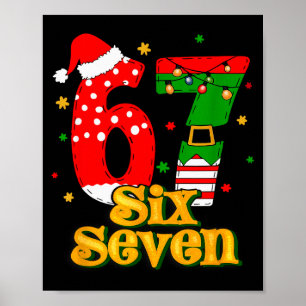 67 Mas Meme Zuckerstange Six Seven Kinder Männer F Poster