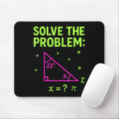 67 Math Meme Solve The Problem Funny Teachers Stud Mousepad (Mit Mouse)