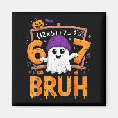 67 Math Teacher Halloween Costume Mathematics Math Magnet (Vorne)