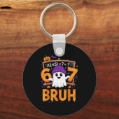 67 Math Teacher Halloween Costume Mathematics Math Schlüsselanhänger (Vorderseite)