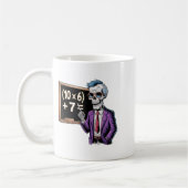 67 Math Teacher Meme Brainrot Six Seven Halloween  Kaffeetasse (Links)