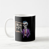 67 Math Teacher Meme Brainrot Six Seven Halloween  Kaffeetasse (Links)