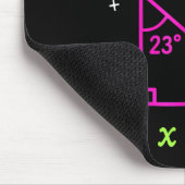 67 Mathe-Meme Löse das Problem Lustige Lehrer Stud Mousepad (Ecke)