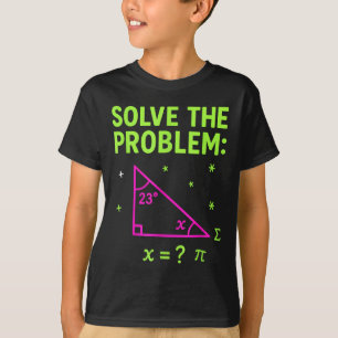 67 Mathe-Meme Problem Lösen Lustige Lehrer Studier T-Shirt