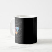 67 Mathelehrer Mathematik 67. Zahl Eiscreme Kaffeetasse (Vorderseite Links)