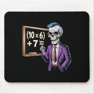 67 Mathelehrer Meme Brainfäule Sechs Sieben Hallow Mousepad