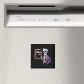 67 Mathelehrer Meme Brainrot Sechs Sieben Hallowee Magnet (In Situ (Geschirrspüler))