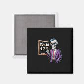 67 Mathelehrer Meme Brainrot Six Seven Halloween  Magnet (Vorderseite/Rückseite)