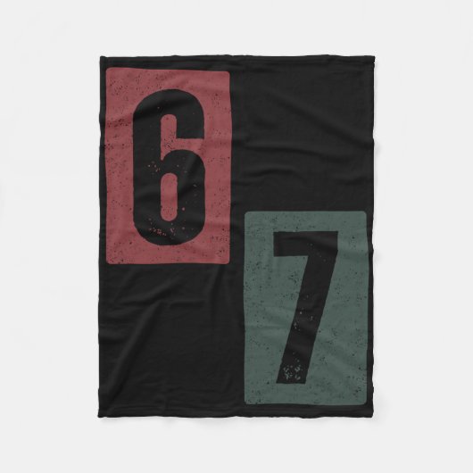 67 Meme 1 Fleecedecke (Vorderseite)