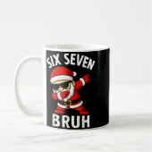 67 Meme 6 7 Christmas Dabbing Six Seven Bruh Funny Kaffeetasse (Links)