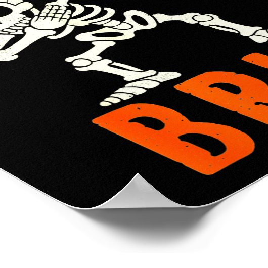 67 Meme 6 7 Halloween Dabbing Six Seven Bruh Funny Poster (Ecke)