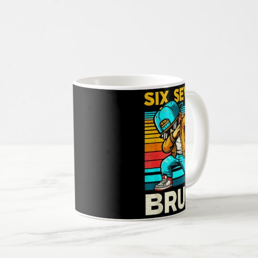 67 Meme 6 7 Numbers Dabbing Six Seven Bruh Funny B Kaffeetasse (VorderseiteRechts)