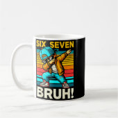 67 Meme 6 7 Numbers Dabbing Six Seven Bruh Funny B Kaffeetasse (Links)