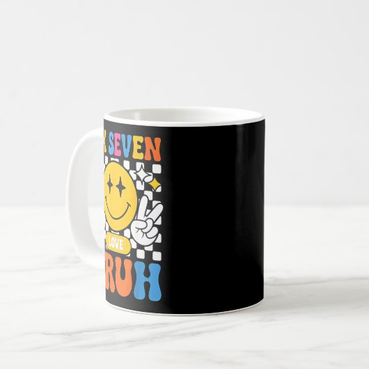 67 Meme 6 7 Six Seven Bruh  Kaffeetasse (Vorderseite Links)