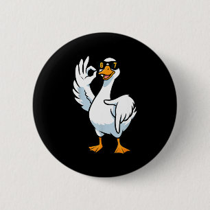 67 Meme Alberner Gans 6 7 Lustig Sechs Sieben 6-7  Button