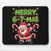 67 Meme Alpha Gen Slang Merry 6-7-mas Santa Christ Mousepad (Vorne)
