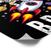 67 Meme Astronaut Dabbing In Space Funny Six Seven Poster (Ecke)