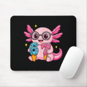 67 Meme Axolotl Funny Six Seven Axolotl Lover For Mousepad (Mit Mouse)