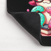 67 Meme Axolotl Funny Six Seven Axolotl Lover For  Mousepad (Ecke)