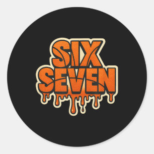 67 Meme B-Ball Spieler Basketball Eis Drip Fu Runder Aufkleber
