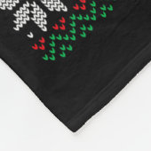 67 Meme Boy Funny Six Seven Ugly Christmas Sweater Fleecedecke (Ecke)