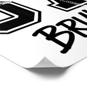 67 Meme Bruh Six Seven Poster (Ecke)