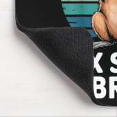 67 Meme Capybara Funny Six Seven Bruh Humor For Ki Mousepad (Ecke)