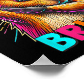 67 Meme Capybara Six Seven Bruh Capybara Kids Boys Poster (Ecke)