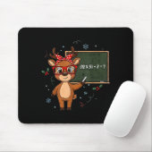 67 Meme Christmas Reindeer Funny 6 7 Teacher Men W Mousepad (Mit Mouse)