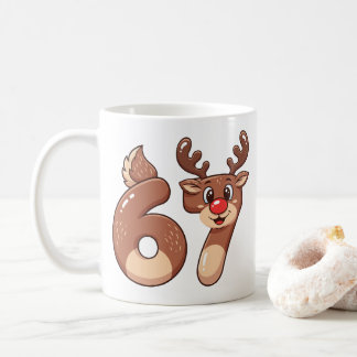 67 Meme Christmas Reindeer  Mug Kaffeetasse