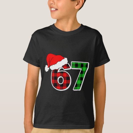 67 Meme Christmas Six Seven Xmas Men Women Boys Gi T-Shirt (Vorderseite)