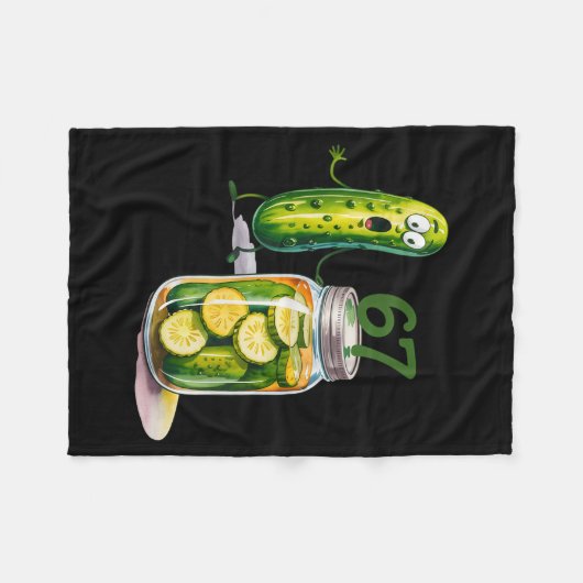 67 Meme Ckle Surprise A Jar Of Sliced Ckles Cuber  Fleecedecke (Vorderseite (Horizontal))