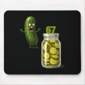67 Meme Ckle Surprise A Jar Of Sliced Ckles Cuber Mousepad (Vorne)