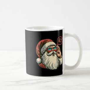 67 Meme Cooler Weihnachtsmann Retro Weihnachtsmann Kaffeetasse