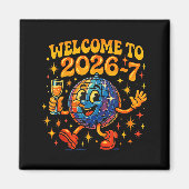 67 Meme Countdown Happy New Year Funny Drip Number Magnet (Vorne)