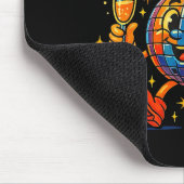 67 Meme Countdown Happy New Year Funny Drip Number Mousepad (Ecke)