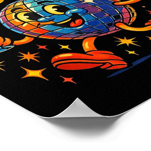 67 Meme Countdown Happy New Year Funny Drip Number Poster (Ecke)