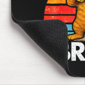 67 Meme Dabbing Katze Six Seven 6 7 Mousepad (Ecke)