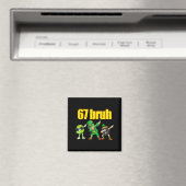 67 Meme Dabbing Kobold Shamrock Goldtopf st Magnet (In Situ (Geschirrspüler))