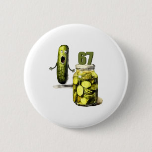 67 Meme Dillgurkensurprise Ein Glas geschnittene D Button