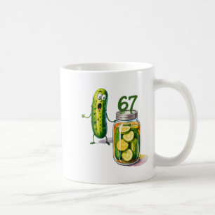 67 Meme Dillgurkensurprise Ein Glas geschnittene D Kaffeetasse