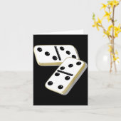 67 Meme Dominoes Funny Six Seven Domino 6 7 Gen Al Karte (Gelbe Blume)