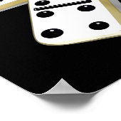 67 Meme Dominoes Funny Six Seven Domino 6 7 Gen Al Poster (Ecke)